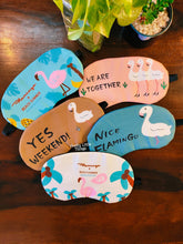 Flamingo theme Gel Pad Eye Masks